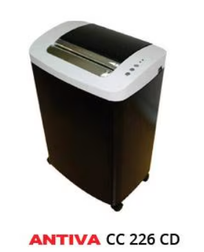 Antiva CC 226 CD Micro Cut Paper Shredder - 10 Sheet Desk Side